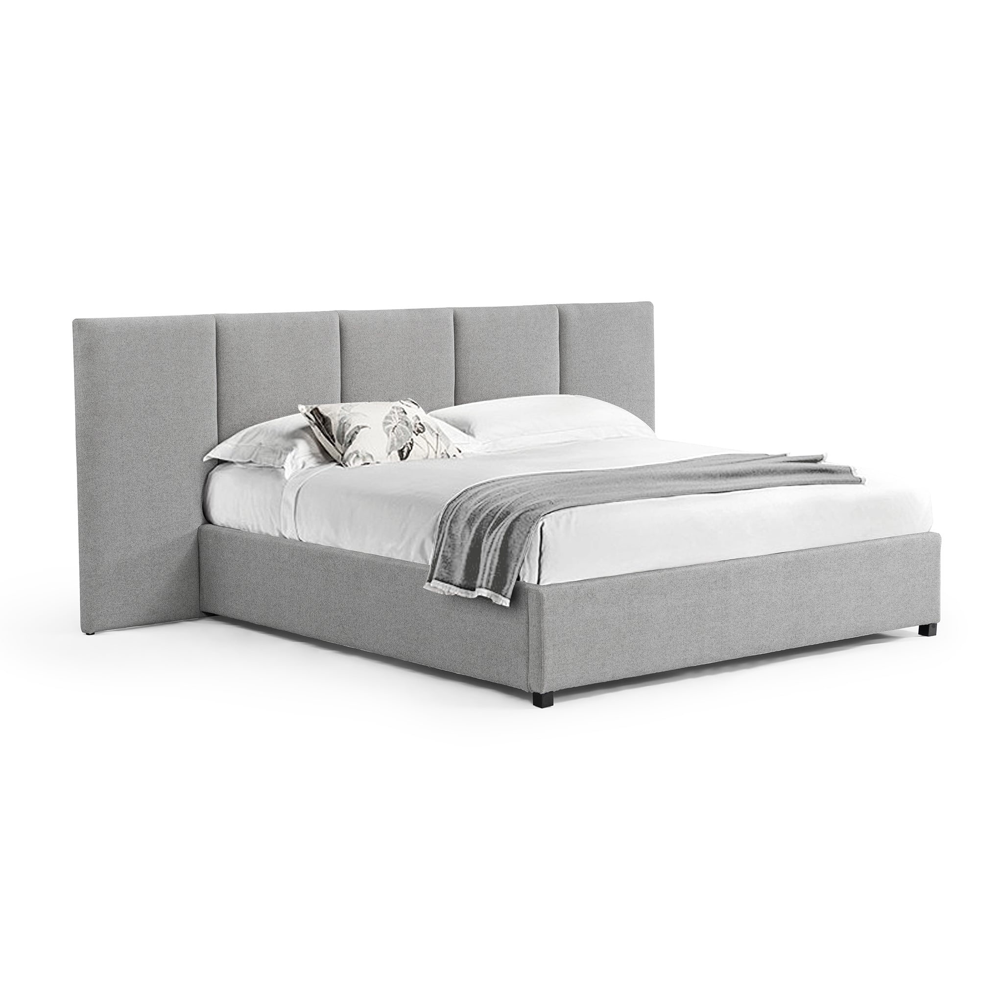 CBD8544-MI King Sized Bed Frame – Spec Grey