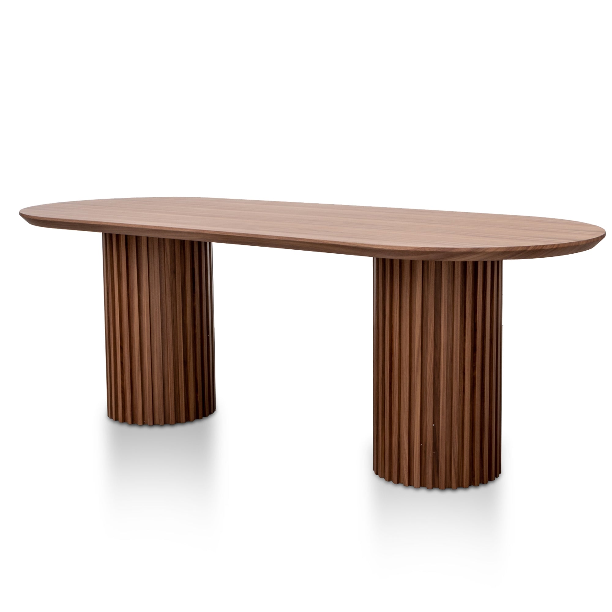 Oval Dining Table – Walnut 2.2m