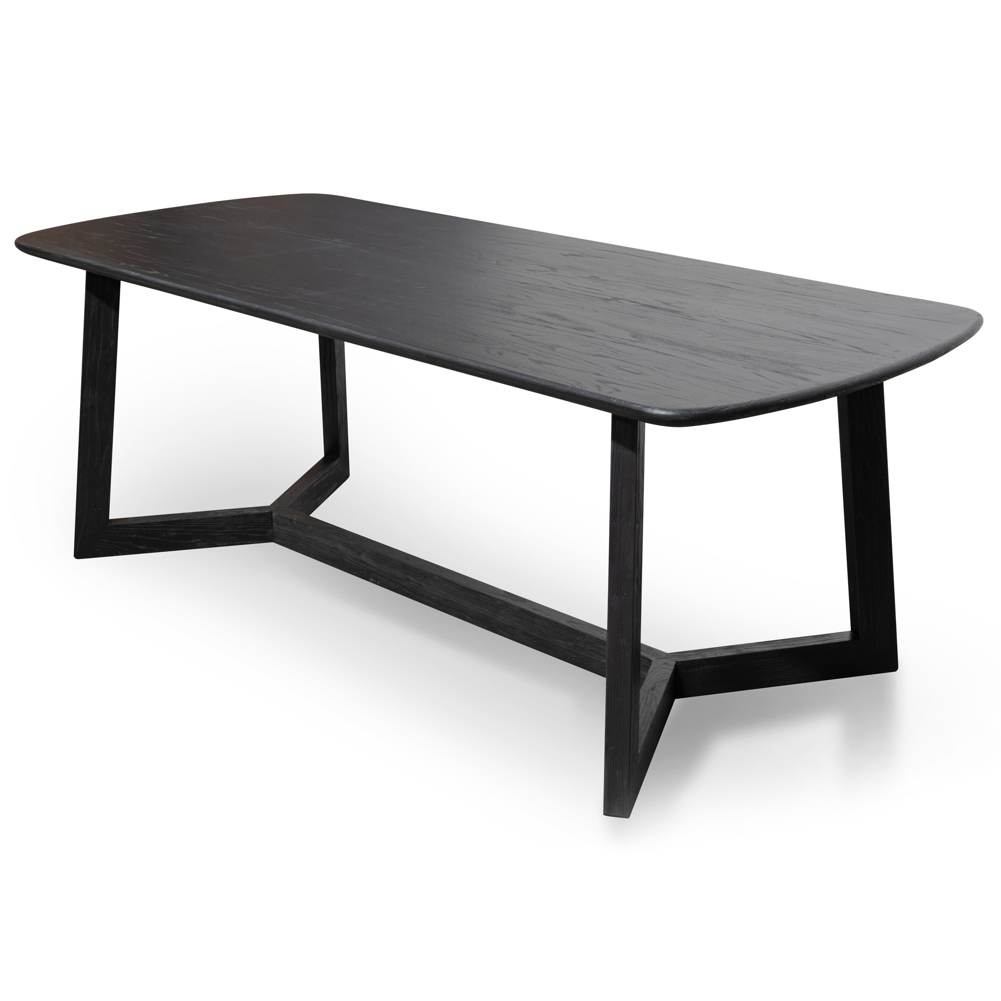 Martin Dining Table – Black 2.2m