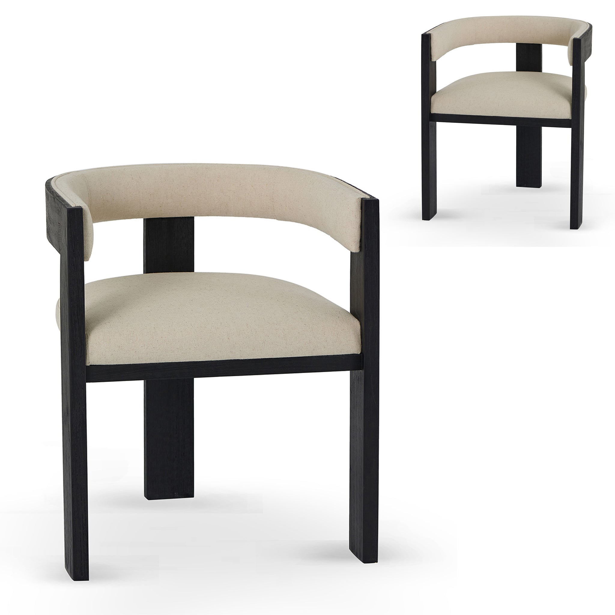 Occasional Chair – Light Beige (Set of 2)
