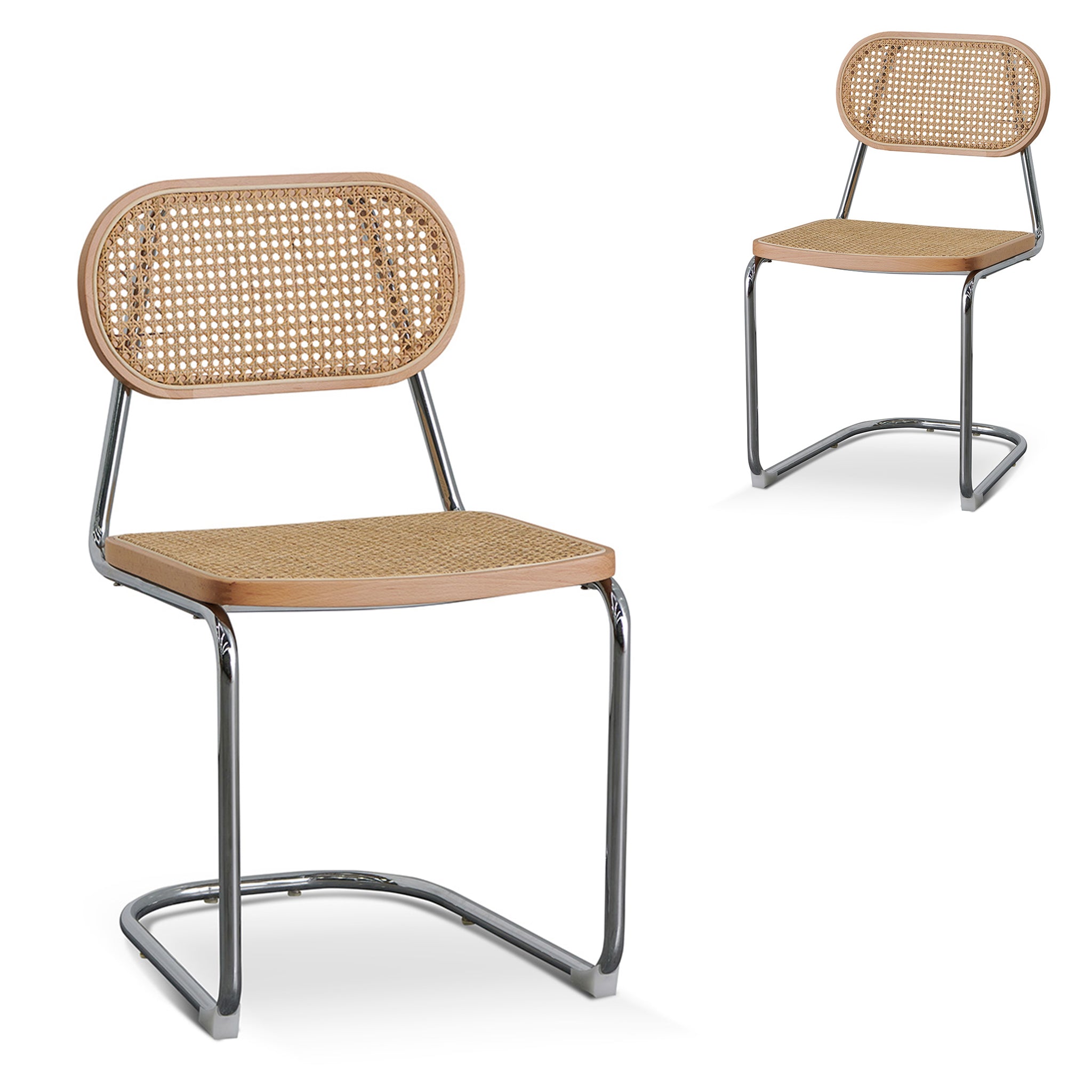 Rattan Chair – Natural Rattan (Set of 2)
