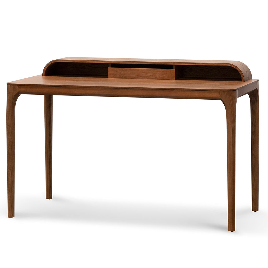 Wooden Home Office Desk – Walnut