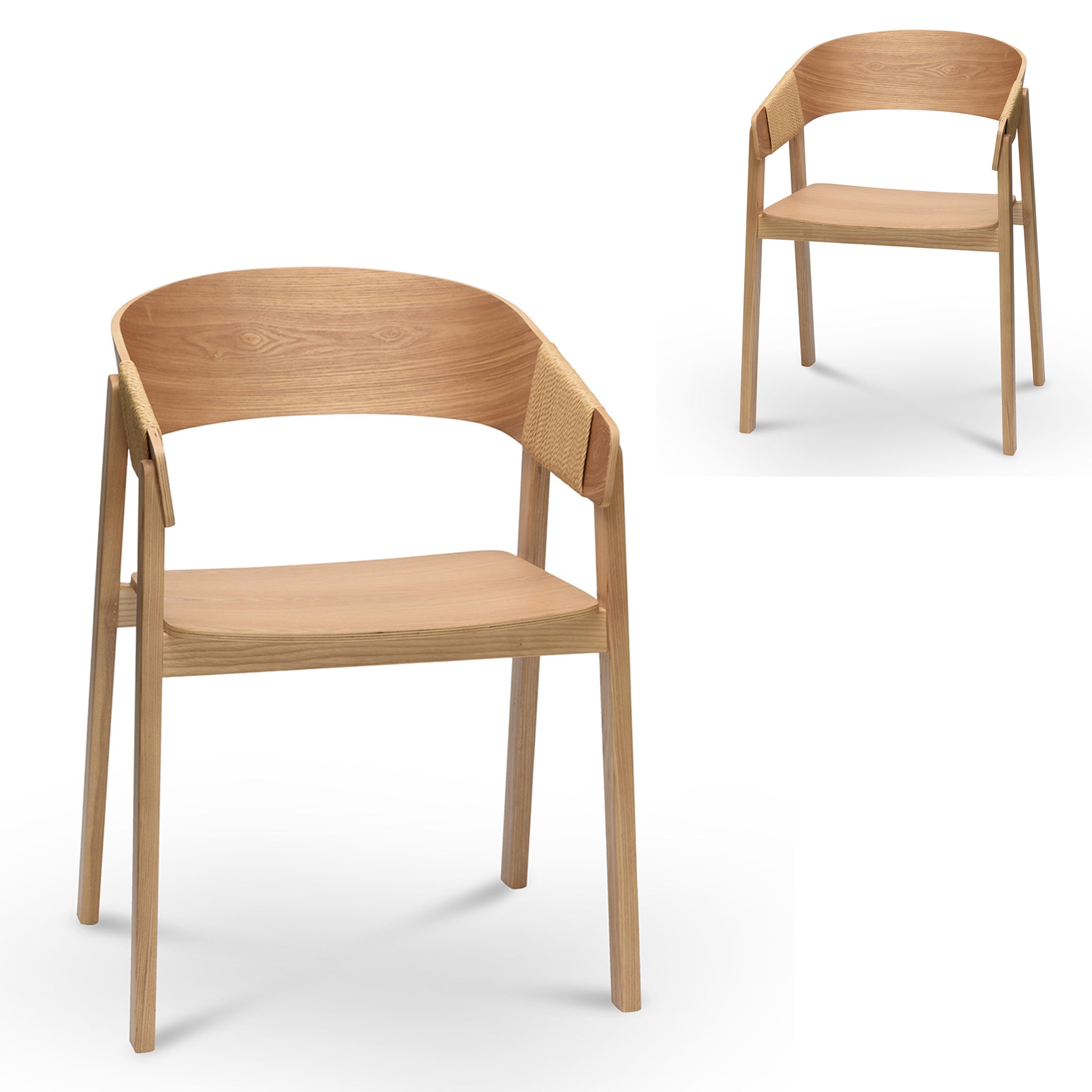 Rattan Wood Chair – Natural (Set of 2) ETA – 01 July